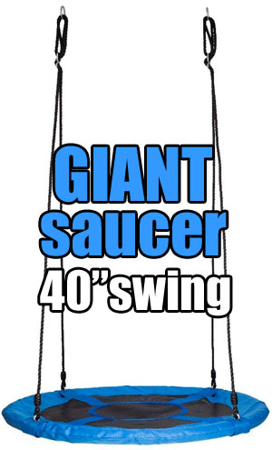 40-Inch Giant Saucer Swing