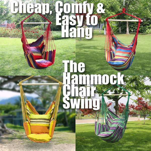 Cheap, Comfy & Easy to Install - the Hammock Chair Swing