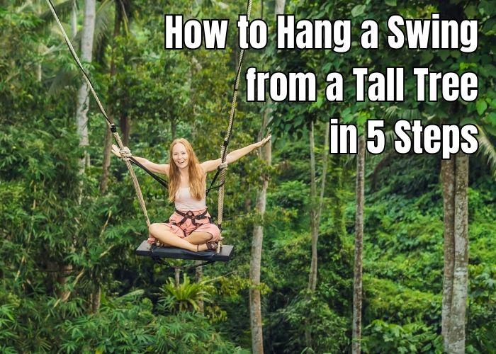 How to Hang a Swing from a Tall Tree in 5 Steps