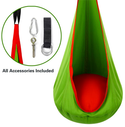 Complete Pod Swing Package Includes Hanging Hardware